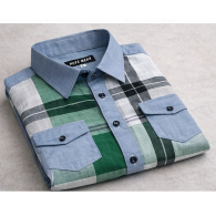 CHEMISE ÉMERAUDE CIEL